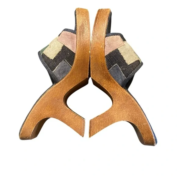 VINTAGE Retro Platform Sandals - Picture 5 of 9